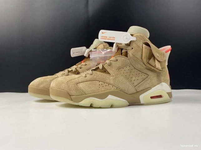 Air Jordan Retro Travis 6 DH0690-200 British Khaki Scott 1216